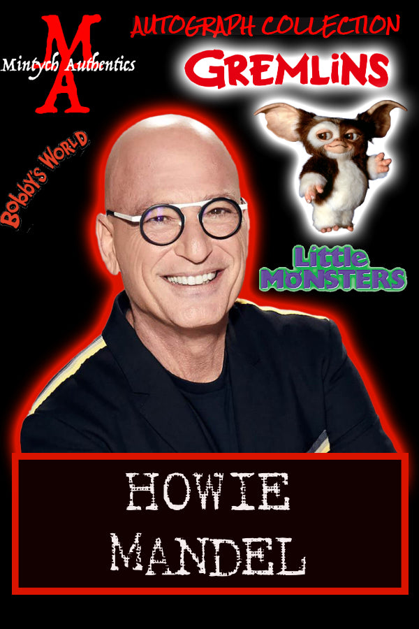 Howie Mandel  Tagged "Little Monsters"  Mintych Authentics