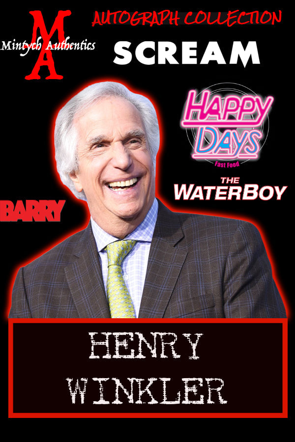 Henry Winkler Autograph Collection – Mintych Authentics