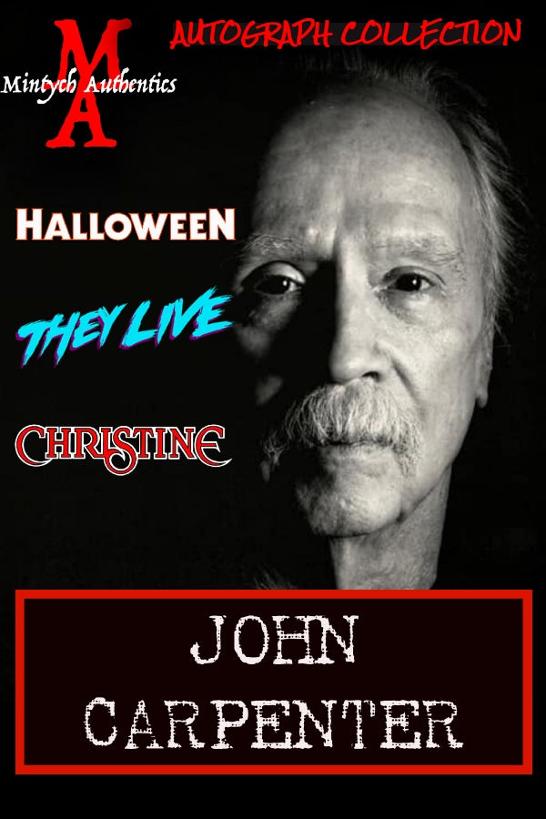 John Carpenter Signed Halloween Mondo Vinyl 40th Anniversary Autograph JSA  COA