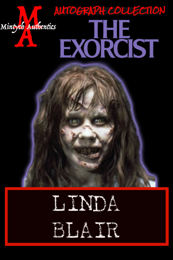 HWC Trading Foto Firmata Linda Blair (The Exorcist) – Immagine Stampata Con Autografo, Cornice A4, Regalo Collezionisti - 5