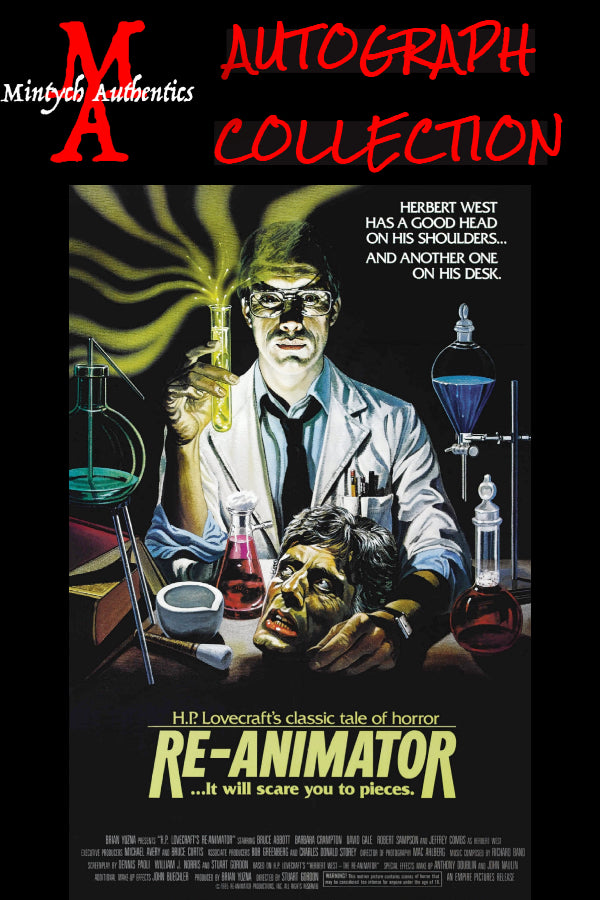 Re-Animator Horror Autographs – Mintych Authentics
