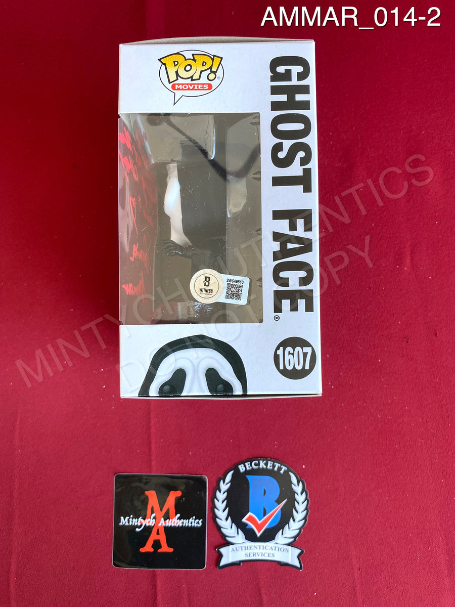 AMMAR_014 - Ghost Face 1607 Ghost Face Pop Funko Pop! Autographed