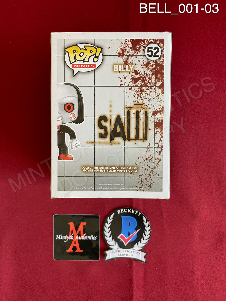 BELL_001 - Saw 52 Billy Funko Pop! Autographed By Tobin Bell