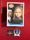 DONALD_011 - Megan 1903 M3gan Funko Pop! Autographed By Amie Donald