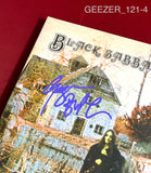 GEEZER_121 - Black Sabbath "Black Sabbath" Vinyl Autographed By Geezer Butler