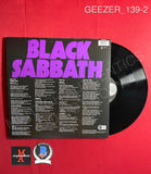 GEEZER_139 - Black Sabbath "Master Of Reality" Vinyl Autographed By Geezer Butler