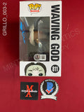 GRILLO_003 - The Purge: Anarchy 811 Waving God Funko Pop! Autographed By Frank Grillo