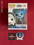 GRILLO_003 - The Purge: Anarchy 811 Waving God Funko Pop! Autographed By Frank Grillo