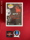 HODDER_112 - Friday The 13th 01 Jason Voorhees Funko Pop! Autographed By Kane Hodder