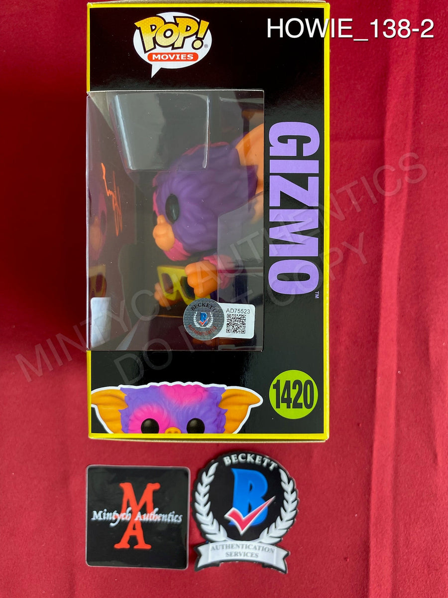 HOWIE_138 - Gremlins 1420 Gizmo Funko Pop! Autographed By Howie
