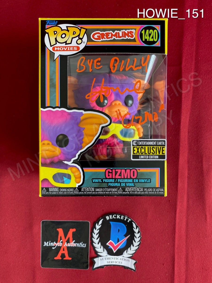 HOWIE_151 - Gremlins 1420 Gizmo Funko Pop! Autographed By Howie