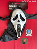 JACKSON_003 - Ghost Face Fun World Mask Autographed By Roger Jackson