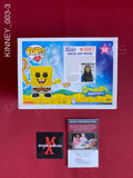 KINNEY_003 - Nickelodeon Spongebob Squarepants SE Spongebob Squarepants Funko Pop! Autographed By Tom Kinney