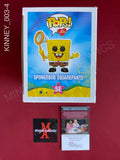 KINNEY_003 - Nickelodeon Spongebob Squarepants SE Spongebob Squarepants Funko Pop! Autographed By Tom Kinney
