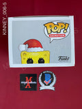 KINNEY_006 - Nickelodeon Spongebob Squarepants 453 Spongebob Squarepants Funko Pop! Autographed By Tom Kinney