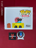 KINNEY_007 - The Spongebob Movie 916 Spongebob Squarepants With Gary Funko Pop! Autographed By Tom Kinney