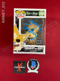 KINNEY_012 - Rick And Morty 346 Squanchy With Rope Funko Pop! Autographed By Tom Kinney