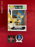 KINNEY_014 - Rick And Morty 175 Squanchy Funko Pop! Autographed By Tom Kinney