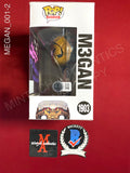 MEGAN_001 - Megan 1903 M3gan Funko Pop! Autographed By Amie Donald, Jenna Davis & Violet McGraw