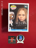 MEGAN_001 - Megan 1903 M3gan Funko Pop! Autographed By Amie Donald, Jenna Davis & Violet McGraw