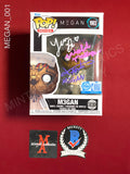 MEGAN_001 - Megan 1903 M3gan Funko Pop! Autographed By Amie Donald, Jenna Davis & Violet McGraw