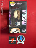 MEGAN_006 - The Fusion 1001 M3gan Funko Pop! Autographed By Amie Donald, Jenna Davis & Violet McGraw