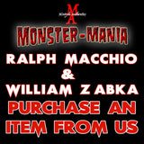 RALPH MACCHIO & WILLIAM ZABKA DUAL Monster-Mania Autograph Preorder - PURCHASE ITEM FROM US