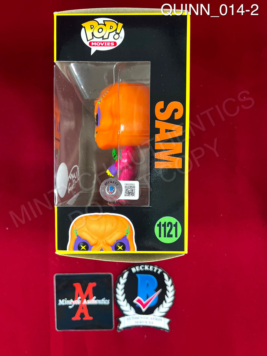 QUINN_014 - Trick 'r Treat 1121 Sam Funko Pop! Autographed By