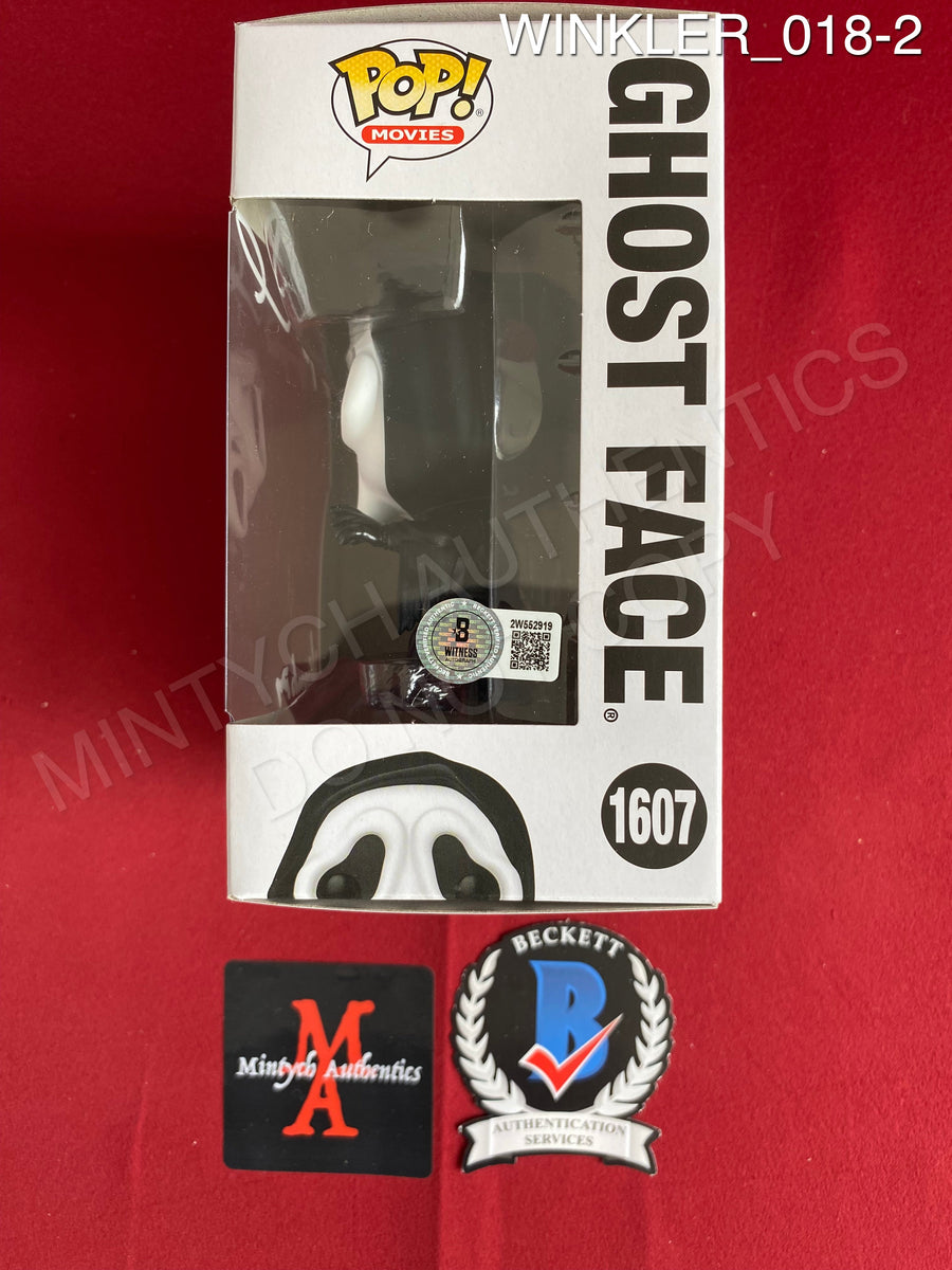 WINKLER_018 - Ghost Face 1607 Ghost Face Funko Pop! Autographed By