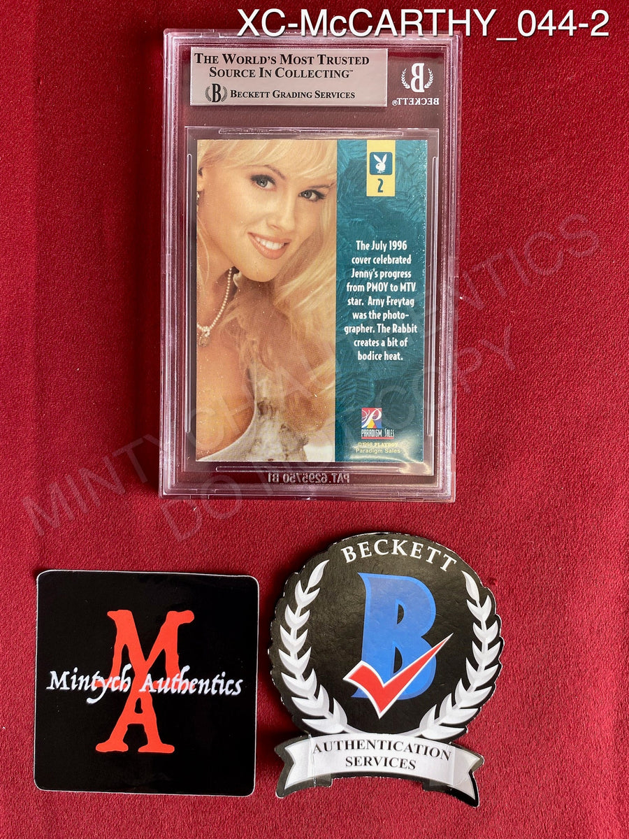XC-McCARTHY_044 - 1998 Playboy Best of Jenny McCarthy #2 Jenny