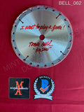 BELL_062 - Real 7" Steel Saw Blade Autographed By Tobin Bell