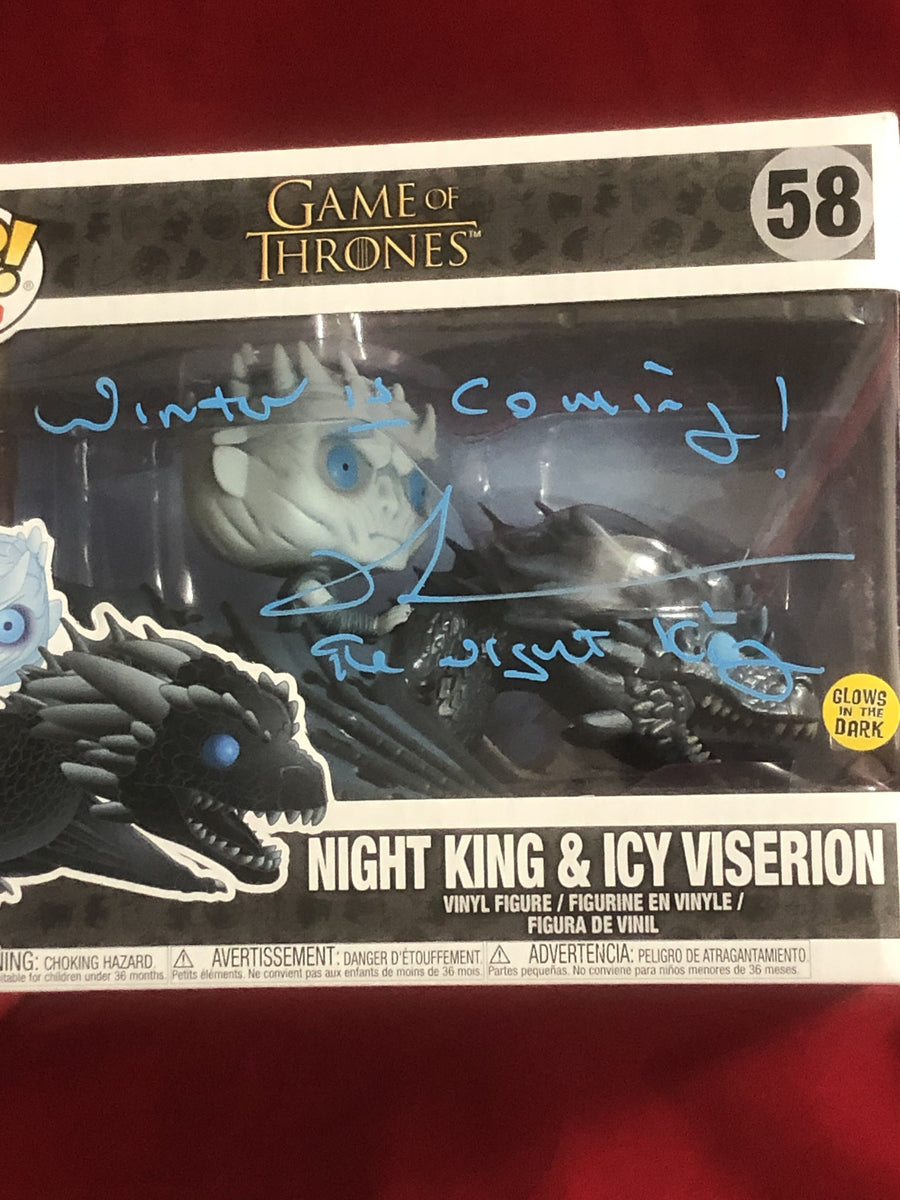 Night king and icy viserion glow in the dark discount