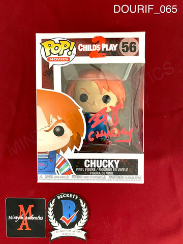 DOURIF_065 - Child's Play 2 56 Chucky Funko Pop! Autographed By Brad Dourif