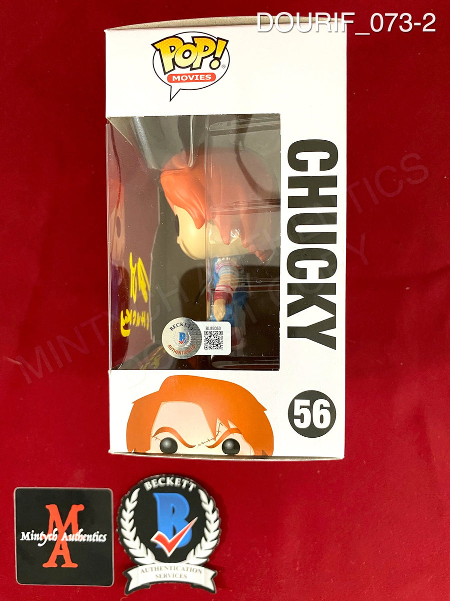 DOURIF_073 - Child's Play 2 56 Chucky Funko Pop! Autographed By