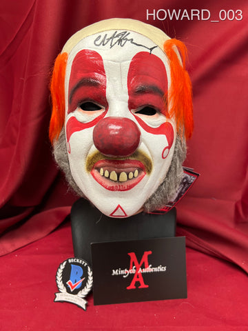 HOWARD_003 - Mr. Baggybritches Trick Or Treat Studios Mask Autographed By Clint Howard