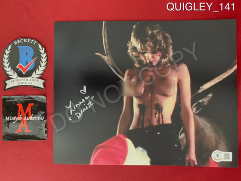 QUIGLEY_141 - 8x10 Photo Autographed By Linnea Quigley