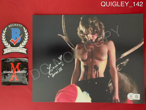 QUIGLEY_142 - 8x10 Photo Autographed By Linnea Quigley