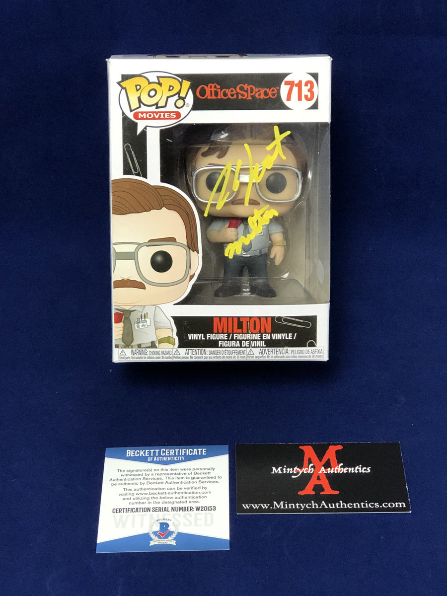 ROOT_131 - Milton 713 Funko Pop! Autographed By Stephen Root