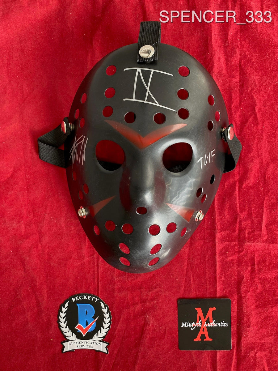 - Jason Voorhees Mask Autographed By Spencer Charnas – Mintych