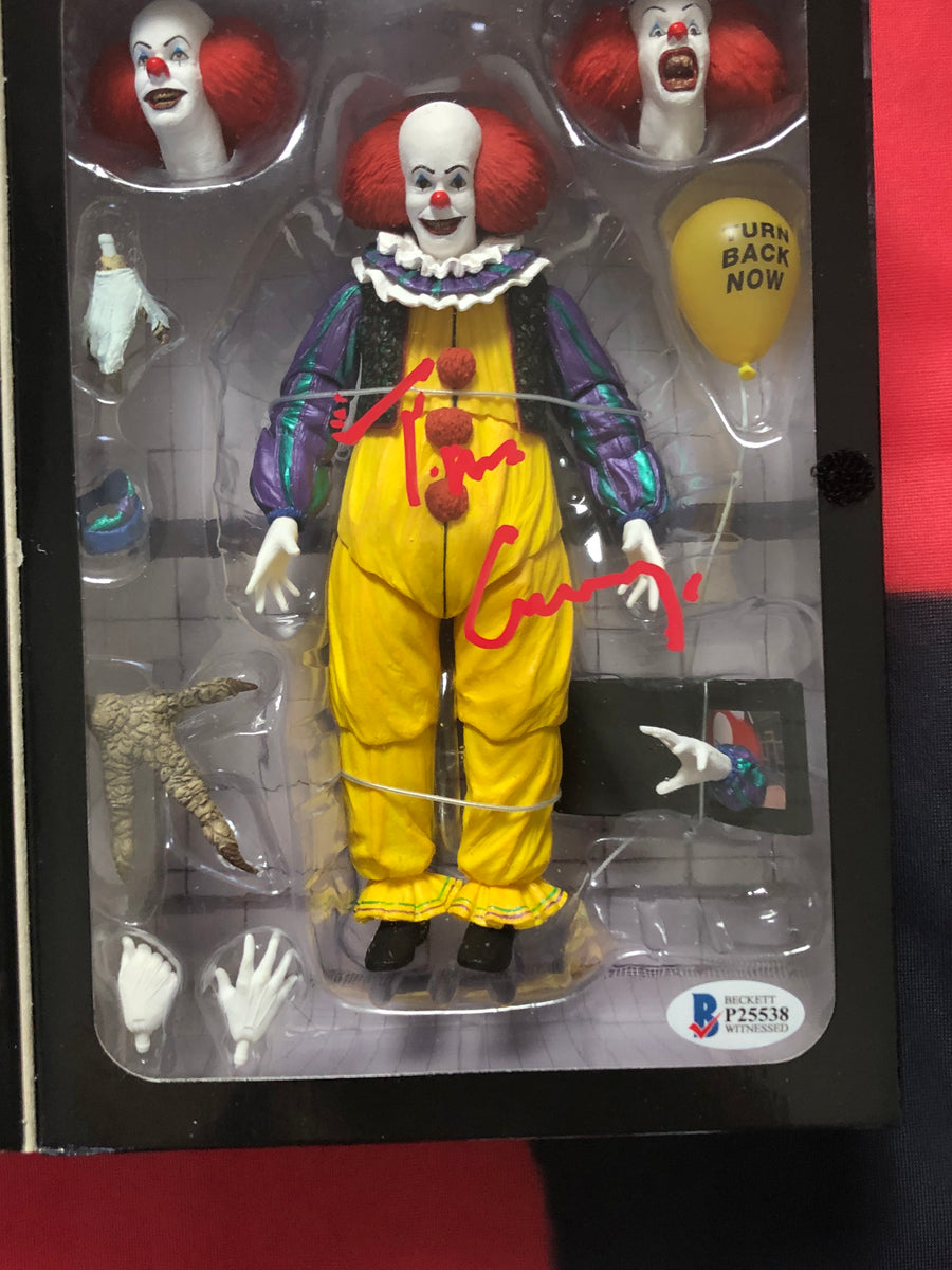 Tim Curry autographed Pennywise 18x24 canvas with hand print Beckett W – AZ  Autographs and Collectibles