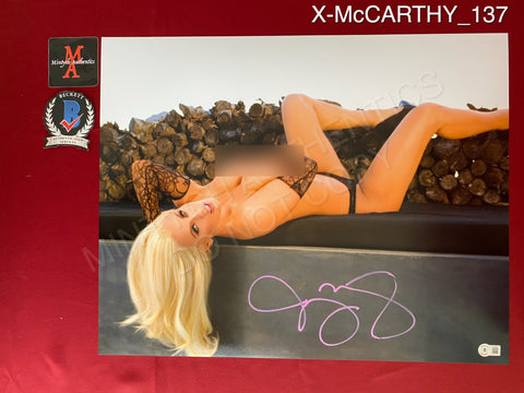 X-McCARTHY_137 - 16x20 Photo Autographed By Jenny McCarthy