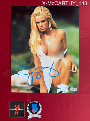 X-McCARTHY_143 - 11x14 Photo Autographed By Jenny McCarthy