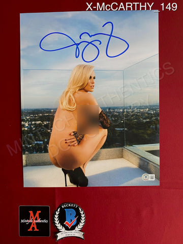 X-McCARTHY_149 - 11x14 Photo Autographed By Jenny McCarthy