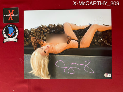 X-McCARTHY_209 - 11x14 Photo Autographed By Jenny McCarthy
