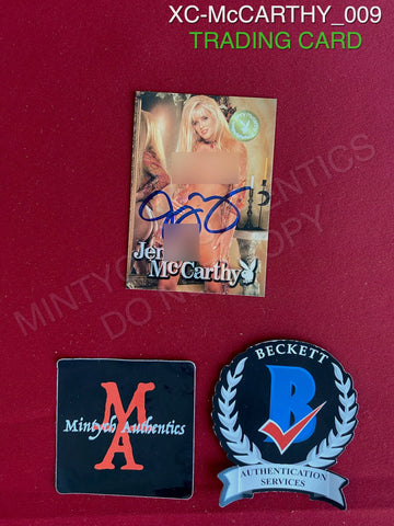 XC-McCARTHY_009 - Playboy Trading Card Autographed By Jenny McCarthy