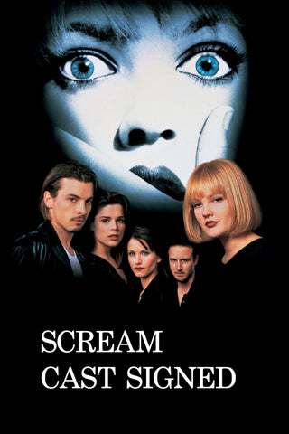 Scream Cast Signed Items