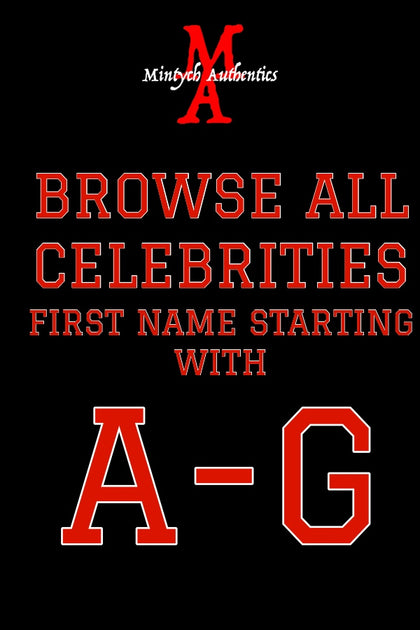 ALL CELEBRITIES A-G