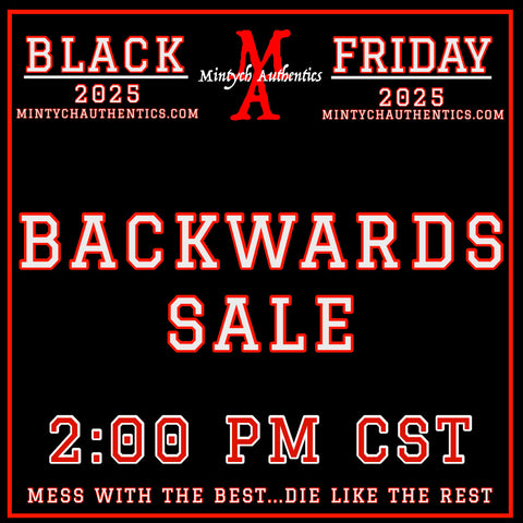 BLACK FRIDAY BACKWARDS SALE