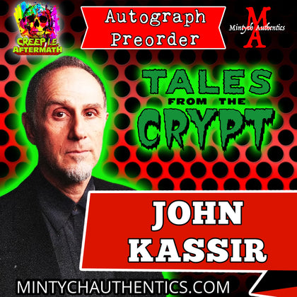 John Kassir Creep I.E. Autograph Preorder