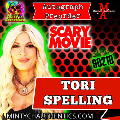 Tori Spelling Creep I.E. Autograph Preorder